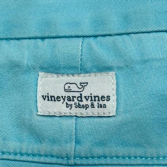 Vineyard Vines Breaker Short Men Shorts Sz 33 Turquoise 9" Inseam Preppy Casual - Picture 6 of 8